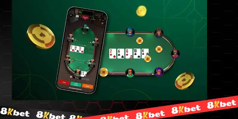 Poker 8KBET góp phần tạo nên thành công của nhà cái